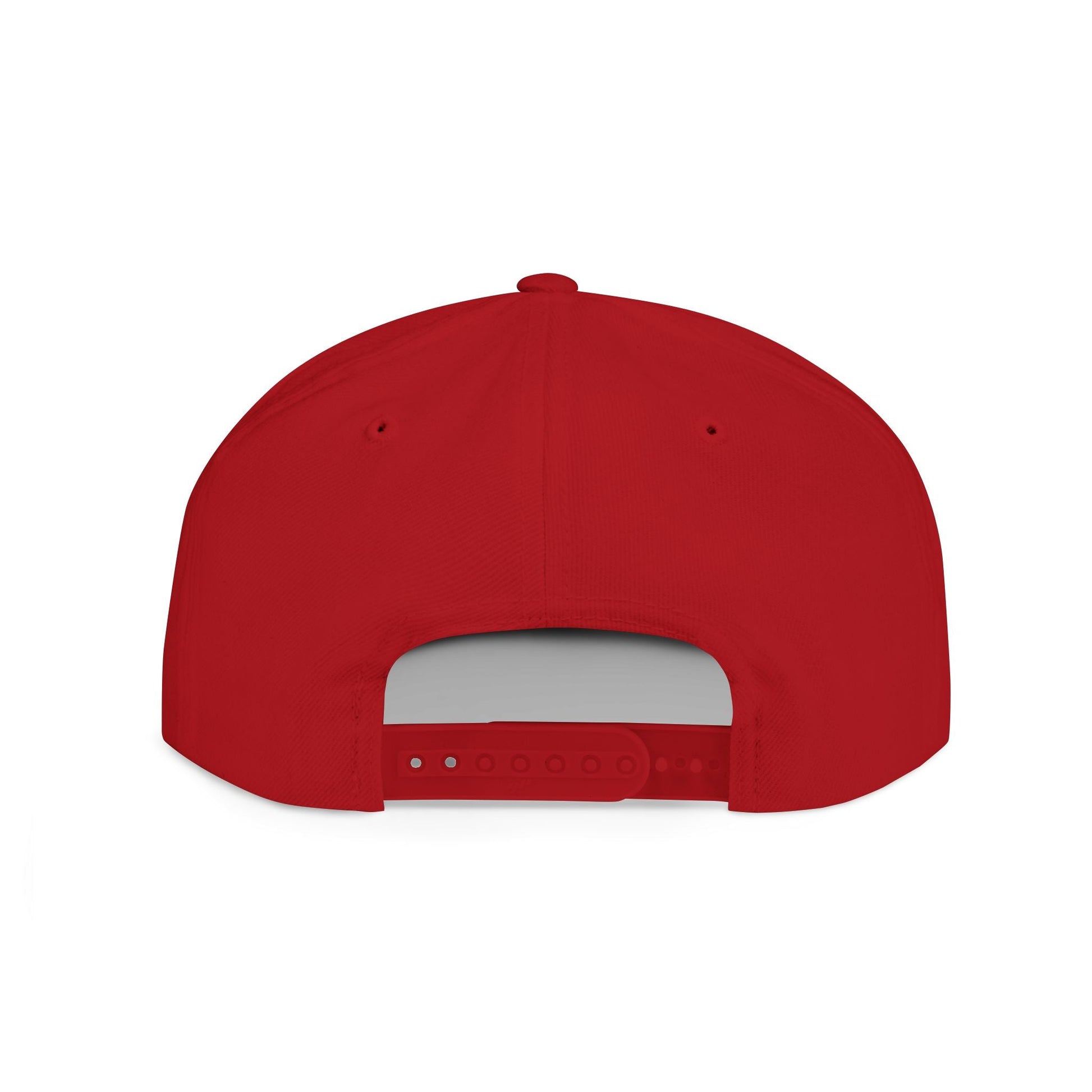 Flat Bill Snapback Hat — USA USO - White Embroidery - AU/NZ/USA - The Koko Samoa