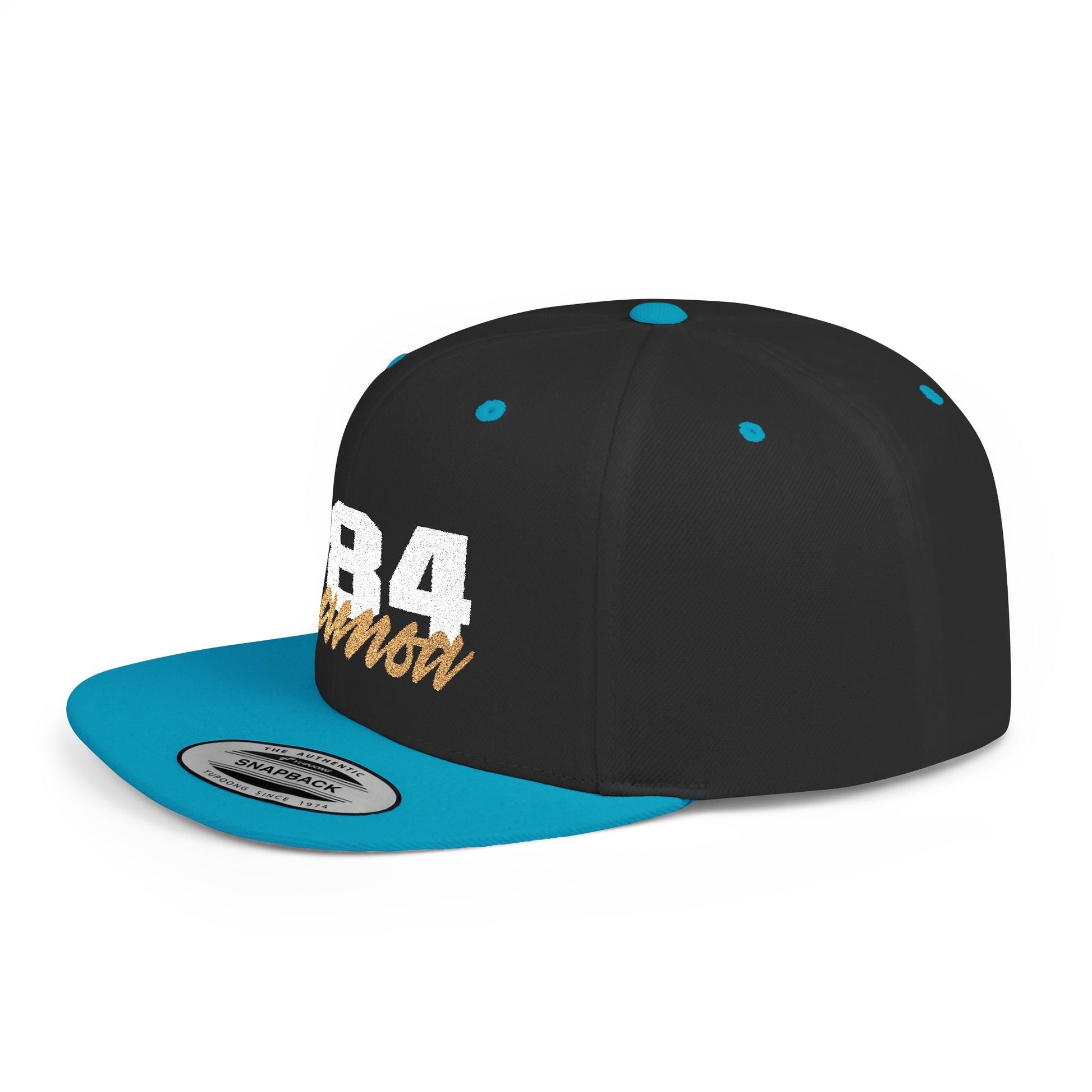 Fulfill Engine flat bill snapback hat with white and gold Samoa embroidery, black color, one size, designed for AU, NZ, and USA.