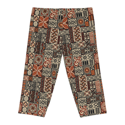 Women's Capri Leggings - Elei - AU/NZ/USA - The Koko Samoa