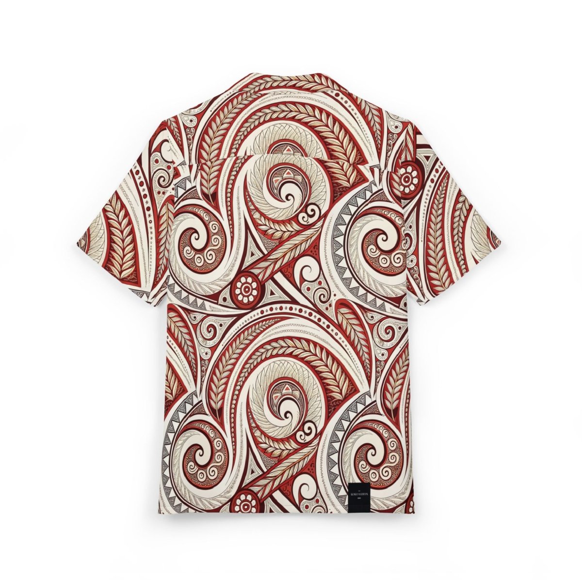 KoaTech™ - Hawaiian Button - Down Shirt - Firecrest - AU/NZ/USA - The Koko Samoa
