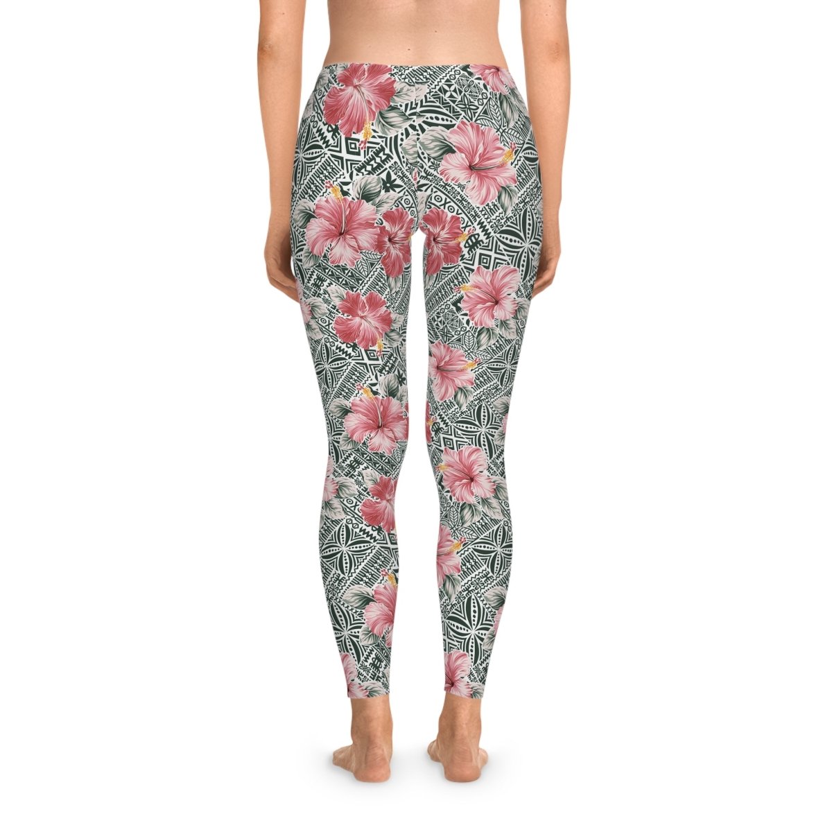 IslandFlex Leggings - Solosolo Blooms - AU/NZ/USA - The Koko Samoa