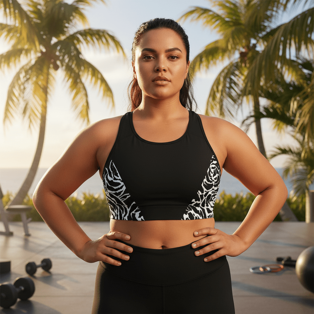 Seamless Sports Bra - Faleasiu - AU/NZ/USA - The Koko Samoa