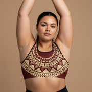 Seamless Sports Bra - Fiji Red - AU/NZ/USA