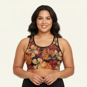 Islandflex Seamless Sports Bra - Lalomanu Ember - AU/NZ/USA - The Koko Samoa