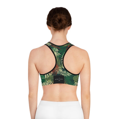 Seamless Sports Bra - Tafata Greens - AU/NZ/USA - The Koko Samoa