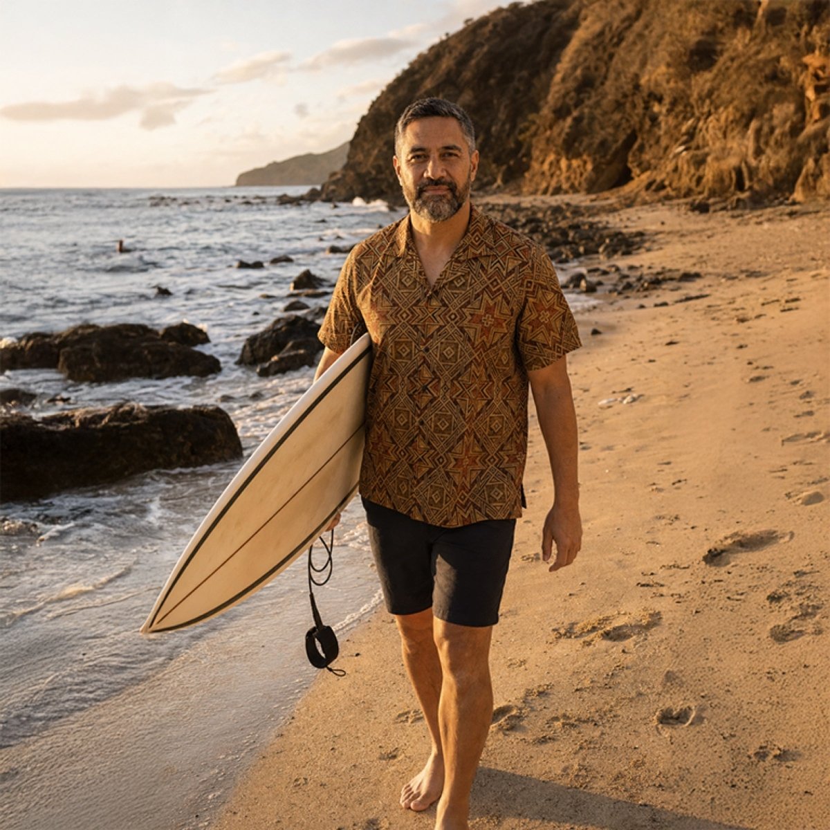 Hawaiian Camp Shirt - Earthline - AU/NZ/USA - The Koko Samoa