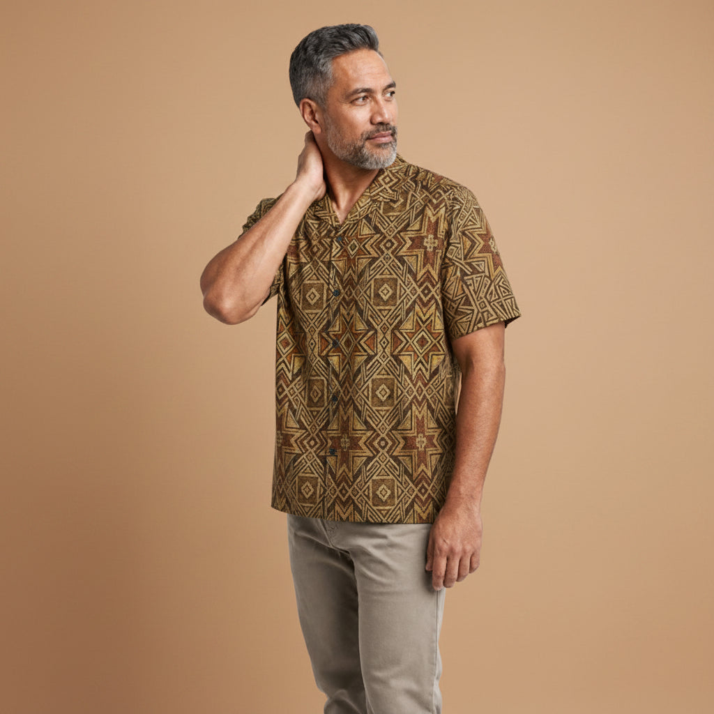 Hawaiian Camp Shirt - Earthline - AU/NZ/USA - The Koko Samoa