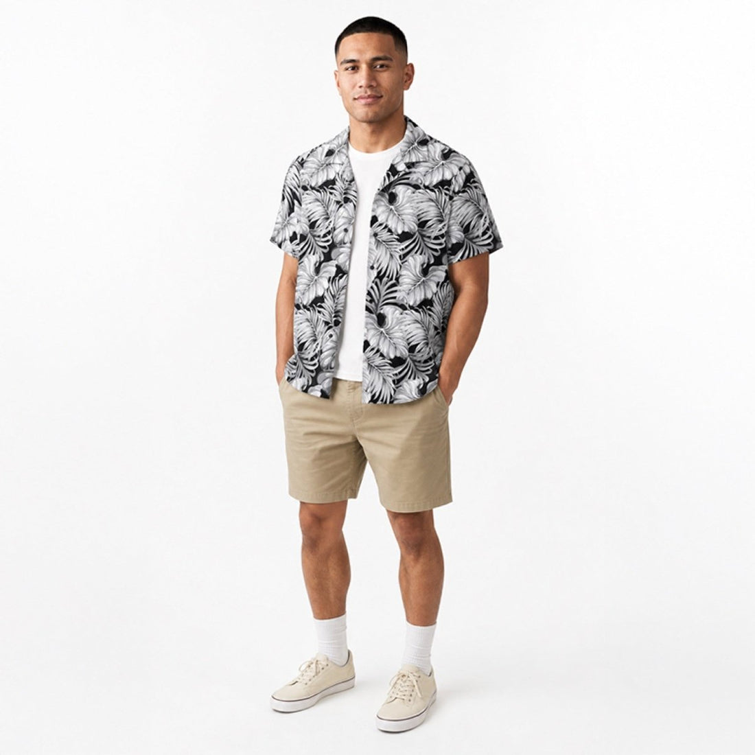 Hawaiian Camp Shirt - Falealili Shades - AU/NZ/USA - The Koko Samoa