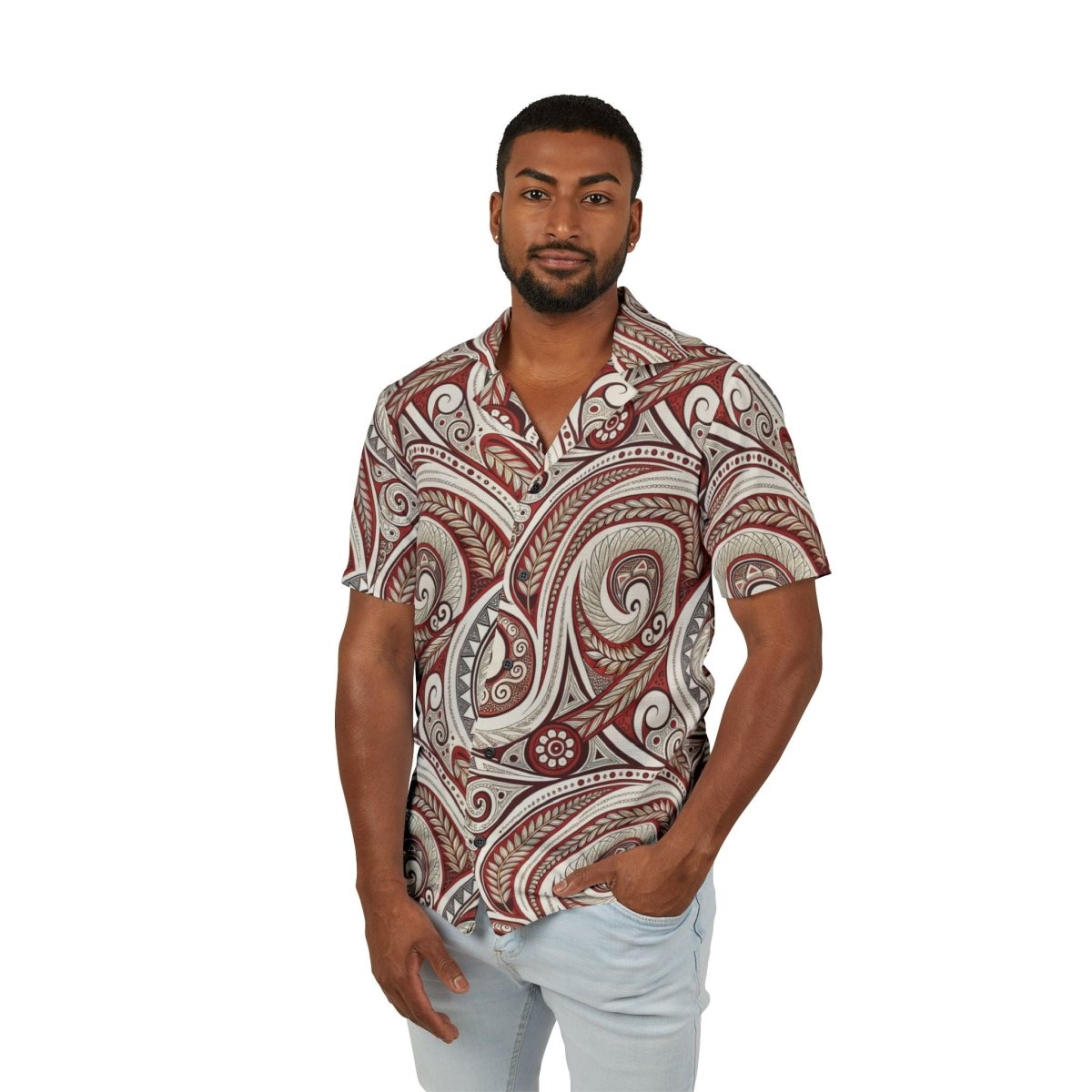 Hawaiian Camp Shirt - Firecrest - AU/NZ/USA - The Koko Samoa