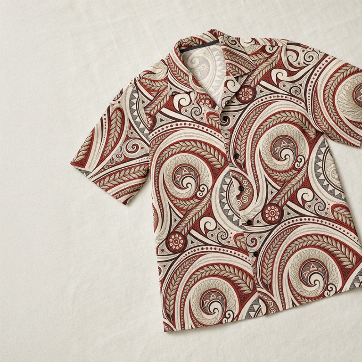 Hawaiian Camp Shirt - Firecrest - AU/NZ/USA - The Koko Samoa