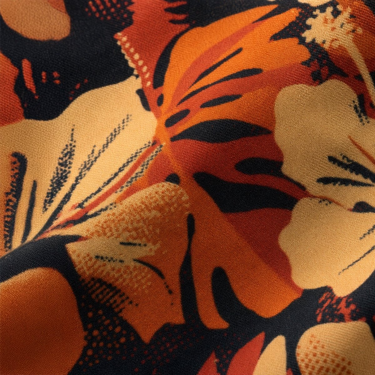 Hawaiian Camp Shirt - Lalomanu Ember - AU/NZ/USA - The Koko Samoa