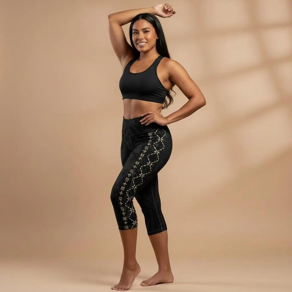 Casual Capri Leggings - Malu - AU/NZ/USA