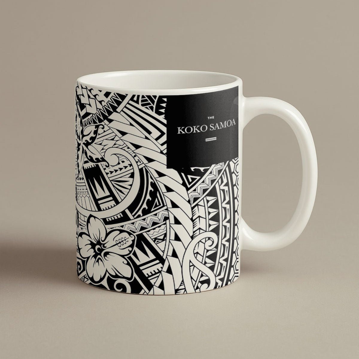 LimaLuxe™ 11oz Mug featuring a floral Bloom design in vibrant colors on a ceramic mug.
