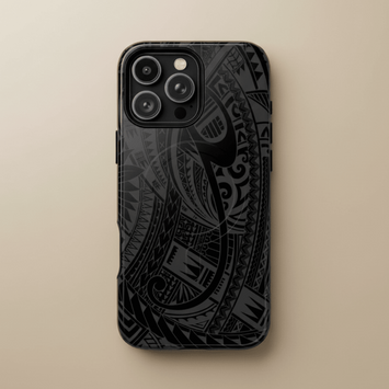 iPhone Tough MagSafe phone case featuring warrior design, durable protective cover for iPhone models in AU/NZ/USA.