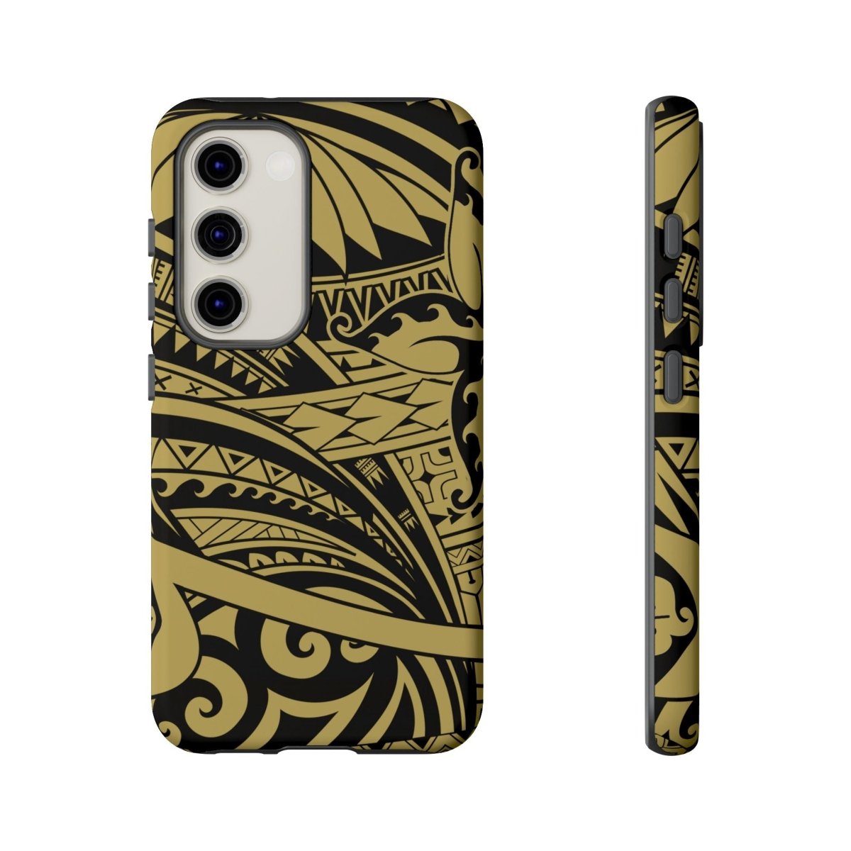 WOYC Bloom Gold tough phone case for iPhone, durable protective cover with floral design, suitable for AU, NZ, and USA.