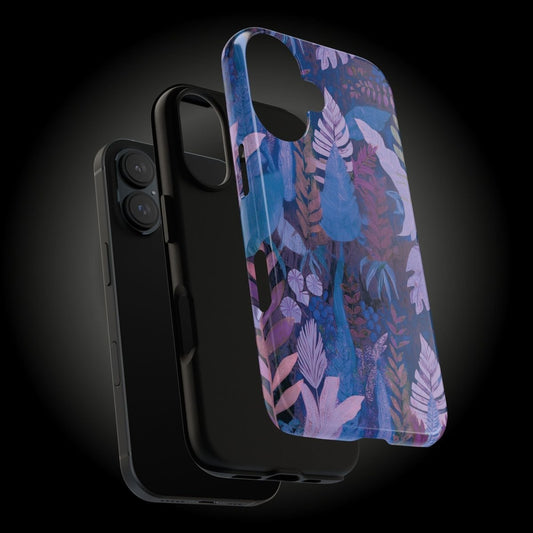 iPhone Tough Phone Case - Lavender Palms - AU/NZ/USA - The Koko Samoa