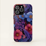 iPhone Tough Phone Case - Lavender Tropics - AU/NZ/USA - The Koko Samoa