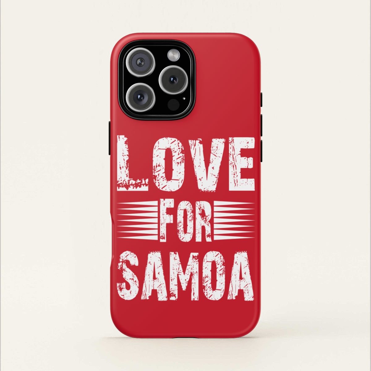 iPhone Tough Phone Case - Love for Samoa - AU/NZ/USA - The Koko Samoa
