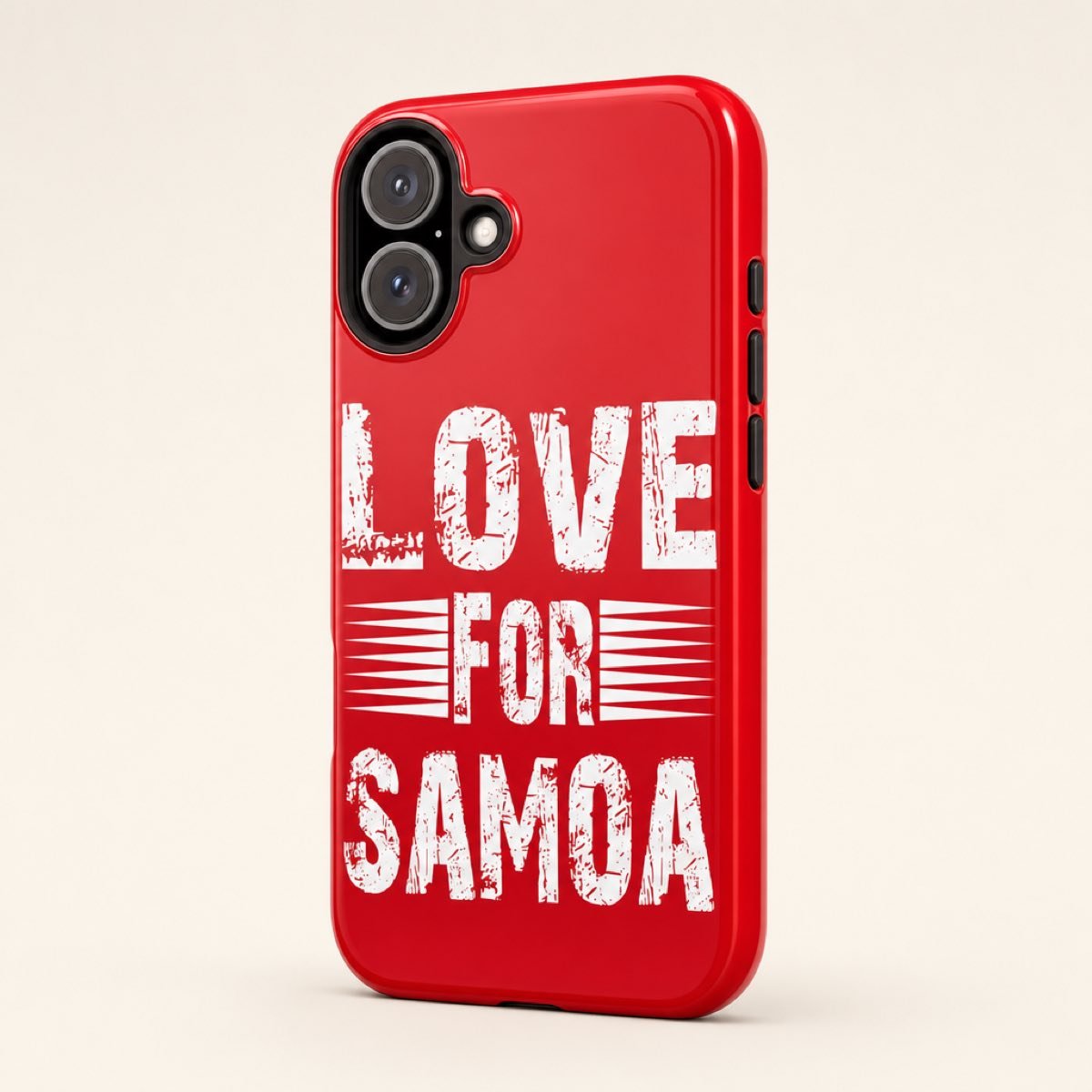 iPhone Tough Phone Case - Love for Samoa - AU/NZ/USA - The Koko Samoa