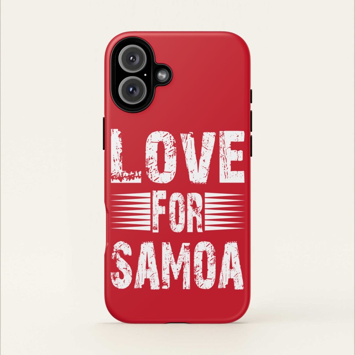 iPhone Tough Phone Case - Love for Samoa - AU/NZ/USA - The Koko Samoa