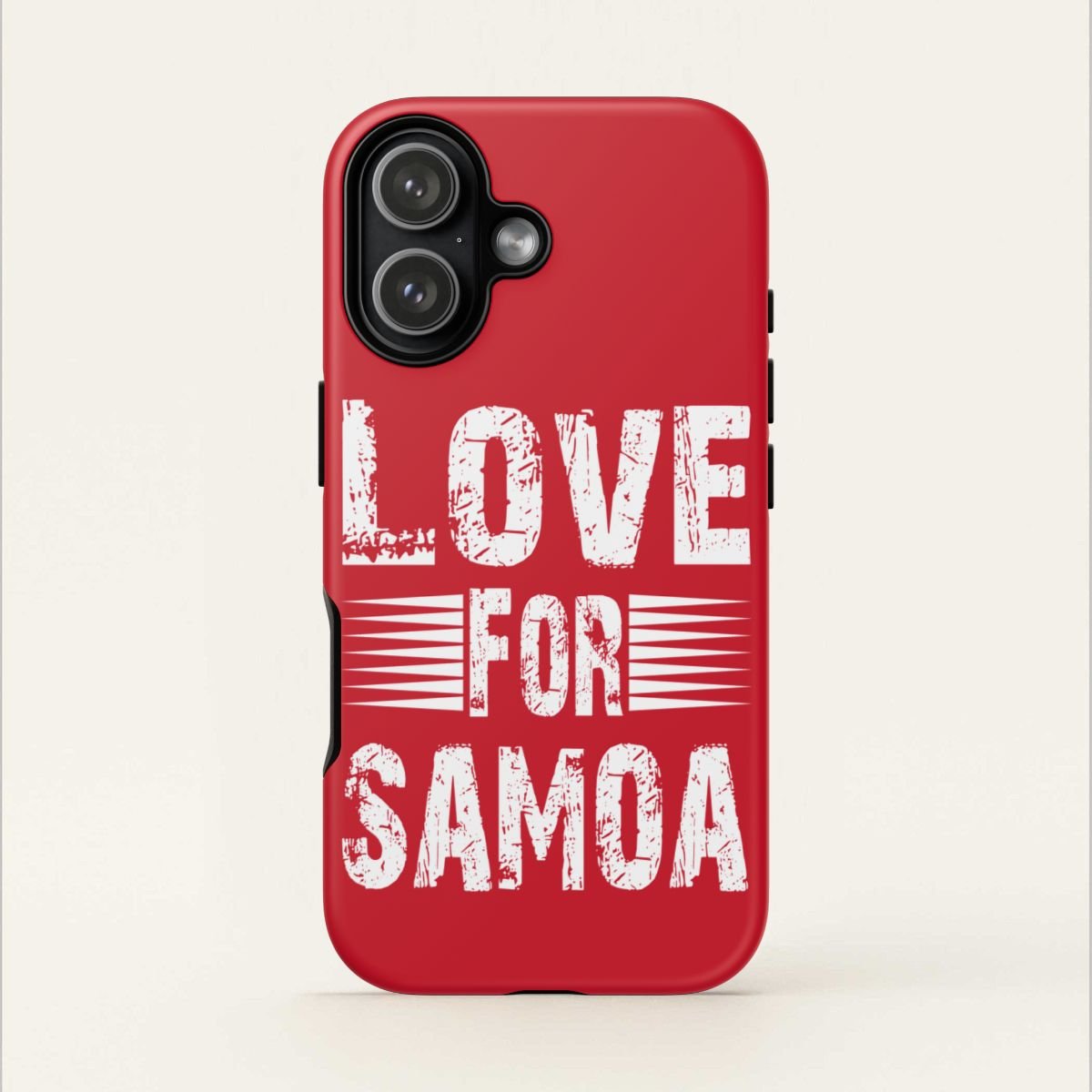 iPhone Tough Phone Case - Love for Samoa - AU/NZ/USA - The Koko Samoa