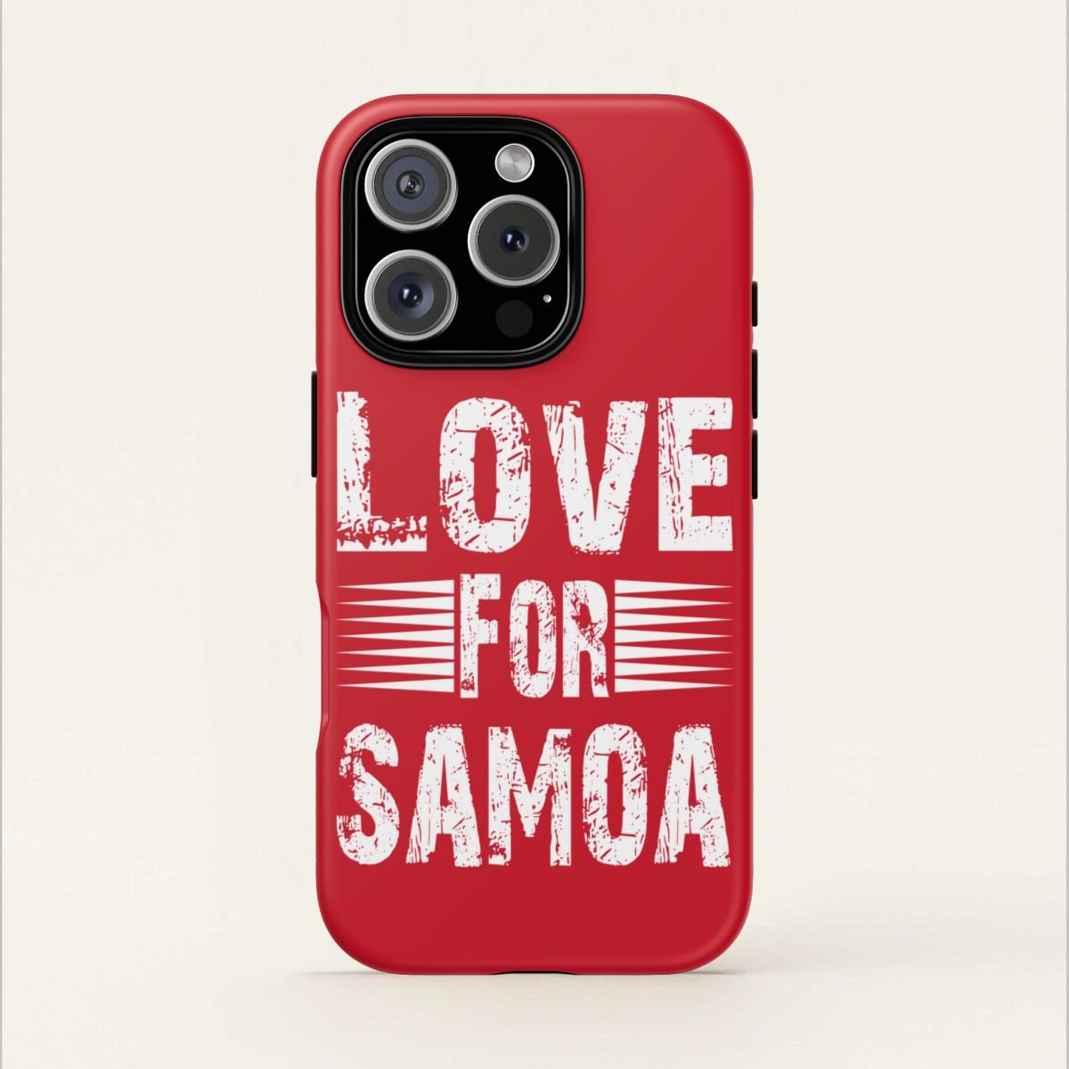 iPhone Tough Phone Case - Love for Samoa - AU/NZ/USA - The Koko Samoa