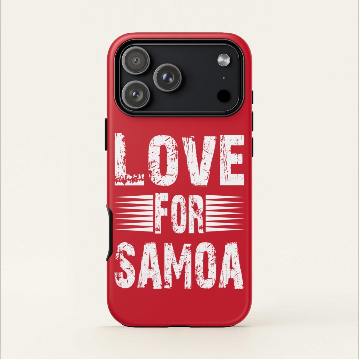 iPhone Tough Phone Case - Love for Samoa - AU/NZ/USA - The Koko Samoa