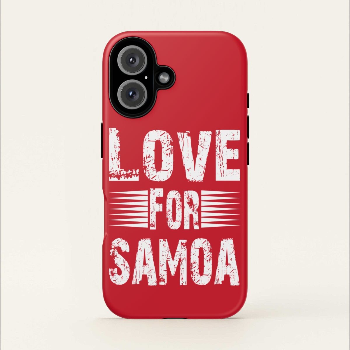 iPhone Tough Phone Case - Love for Samoa - AU/NZ/USA - The Koko Samoa