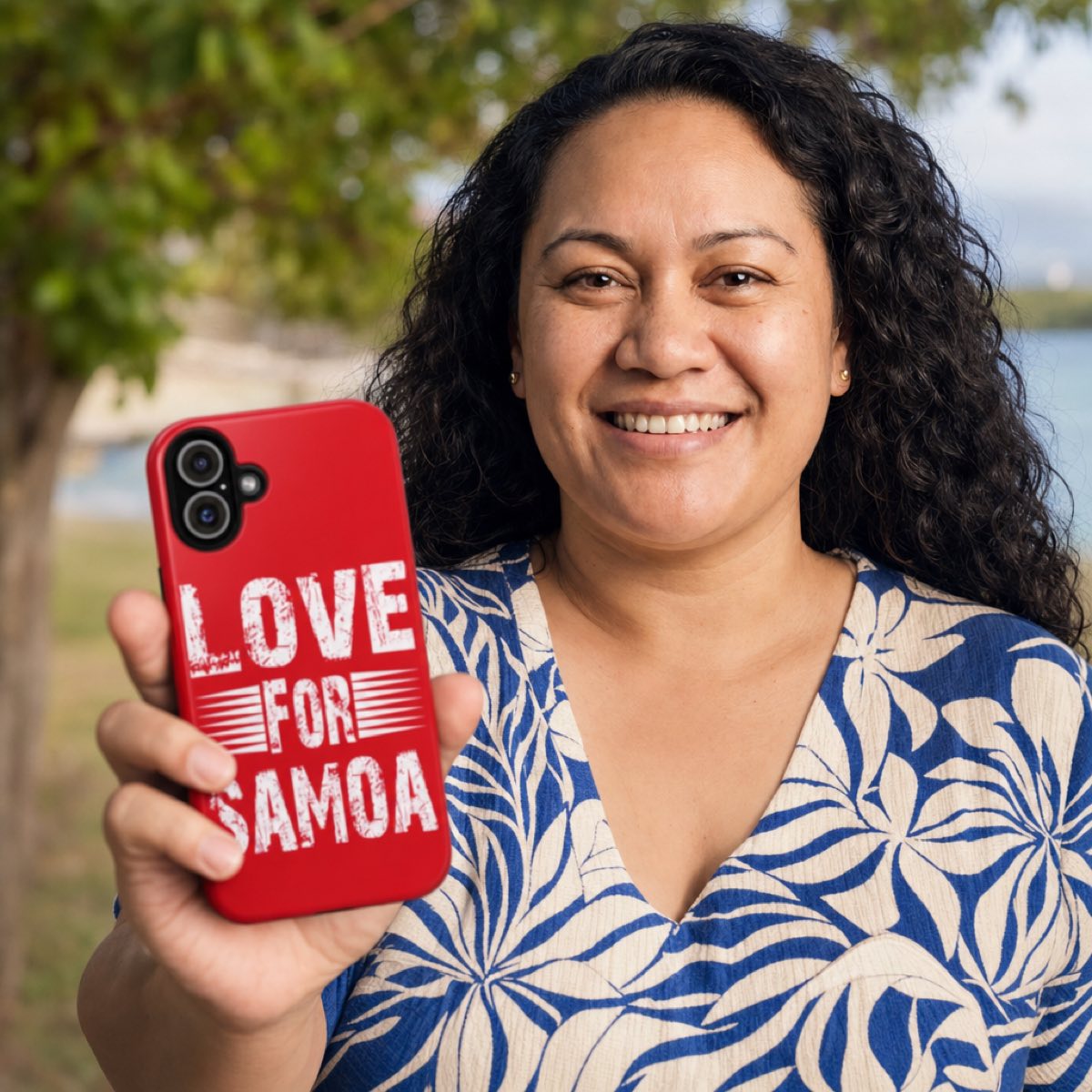 iPhone Tough Phone Case - Love for Samoa - AU/NZ/USA - The Koko Samoa