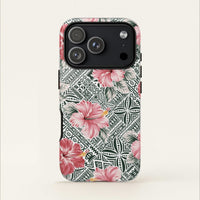 iPhone Tough Phone Case - Solosolo Blooms - AU/NZ/USA - The Koko Samoa