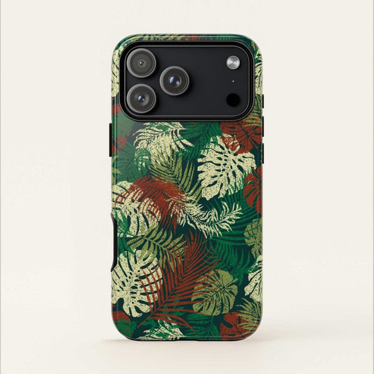 iPhone Tough Phone Case - Tafatafa Greens - AU/NZ/USA - The Koko Samoa
