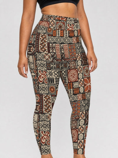 Plus Size Leggings 2XL-6XL - Elei