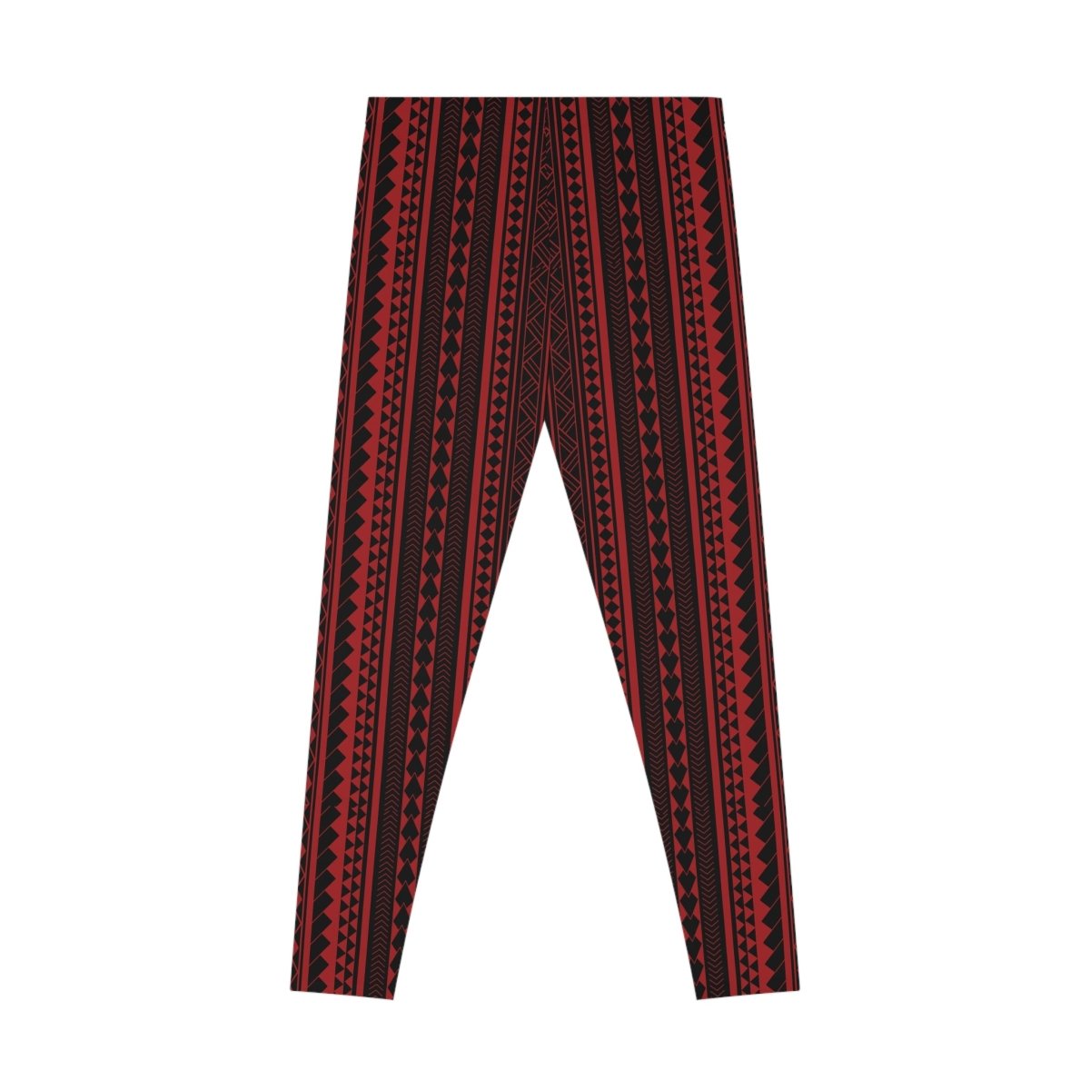 IslandFlex Leggings - Red Warrior - AU/NZ/USA - The Koko Samoa