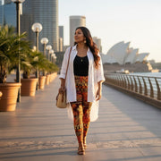 IslandFlex Mid - Rise Leggings - Poutasi Promise - AU/NZ/USA - The Koko Samoa