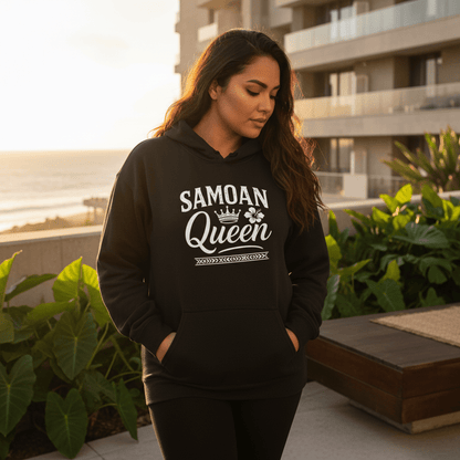 IslandHeavy™ Hoodie – Plus 2XL - 5XL – Samoan Queen - AU/NZ - The Koko Samoa