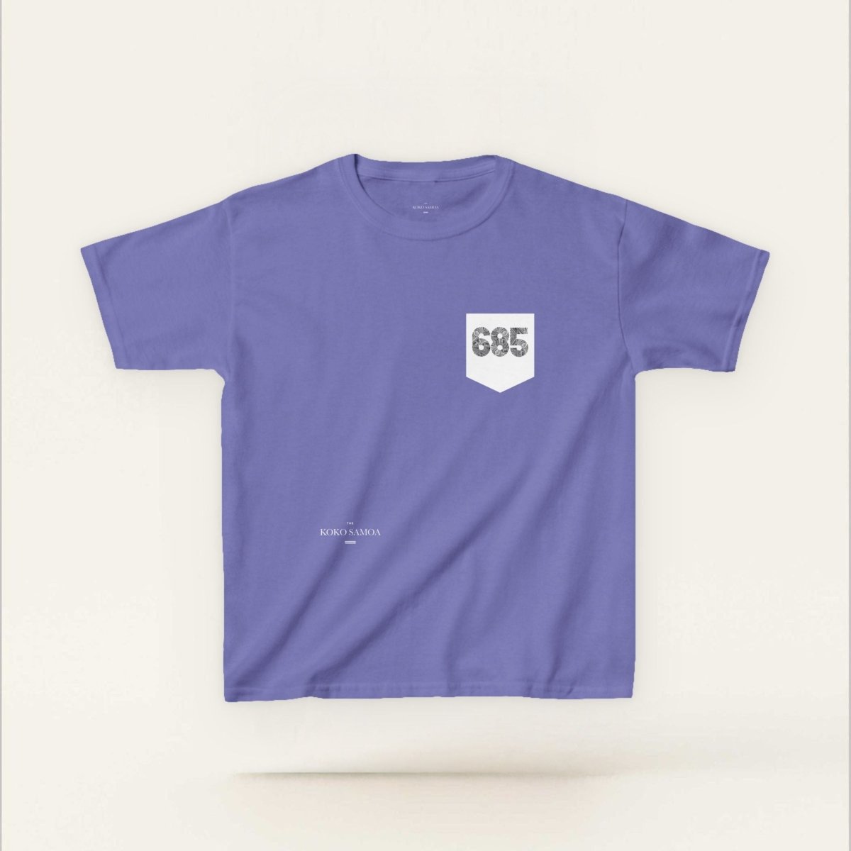 Kids Heavy Cotton Tee - 685 Pocket - AU/NZ - The Koko Samoa