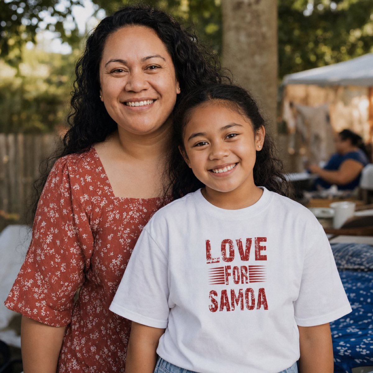 Kids Tee - Love for Samoa - AU/NZ/USA - The Koko Samoa