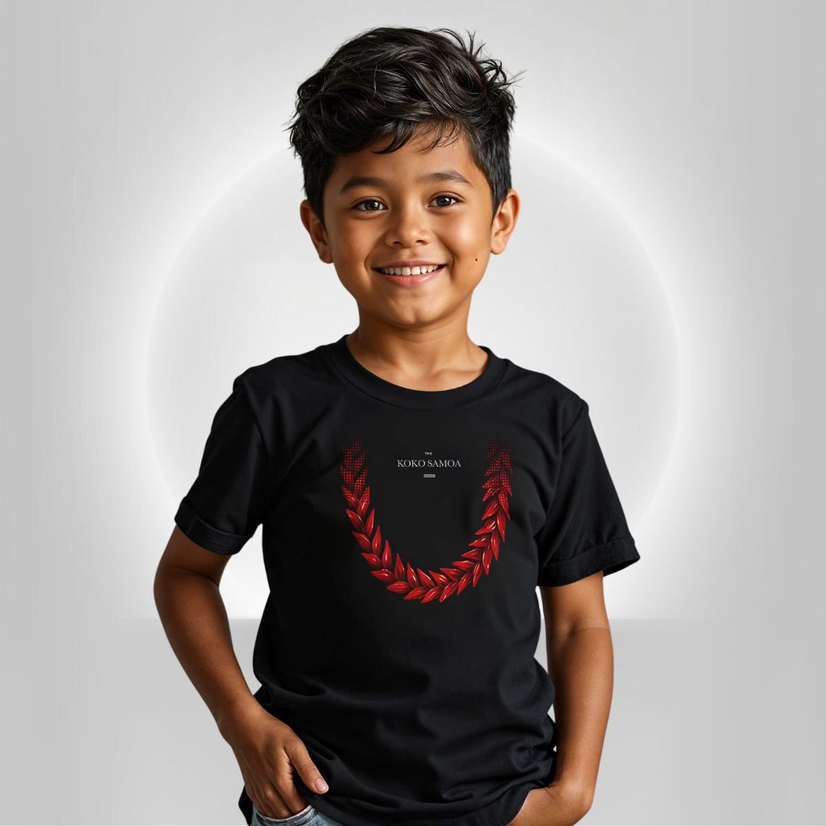Kids Tee - Ula Fala - AU/NZ/USA - The Koko Samoa