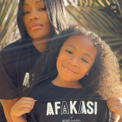 Kids Unisex Tee - Afakasi - USA - The Koko Samoa