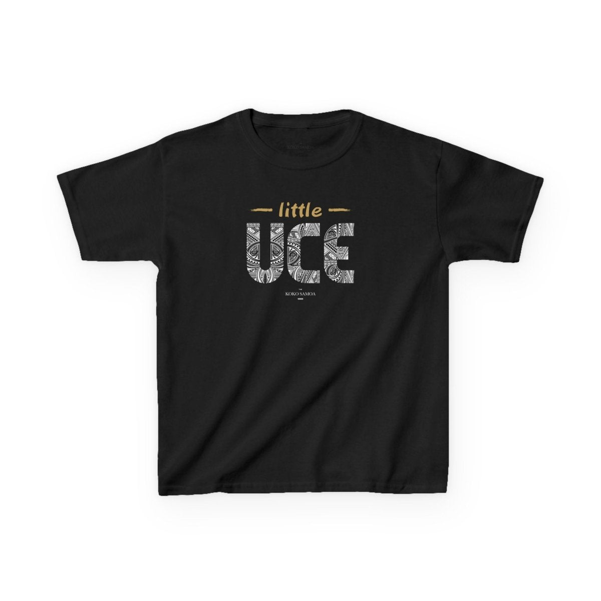 Kids unisex T-shirt from The Print Bar featuring Little Uce design, suitable for children, in vibrant colors and comfortable fabric.