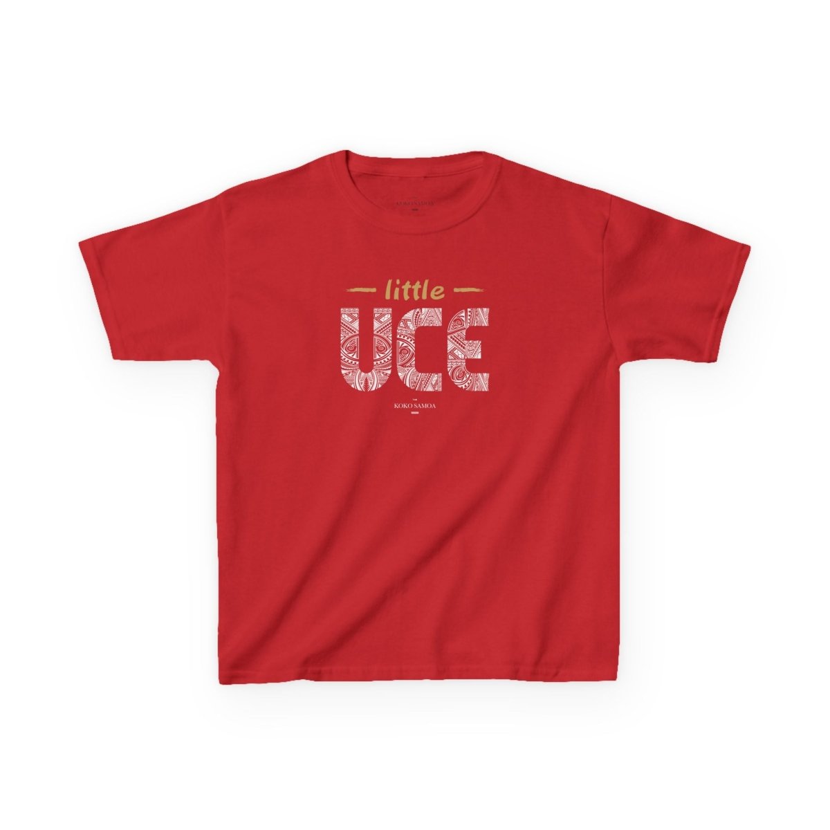 Kids unisex Little Uce T-shirt by The Print Bar, featuring colorful graphic design on a comfortable kids' tee.