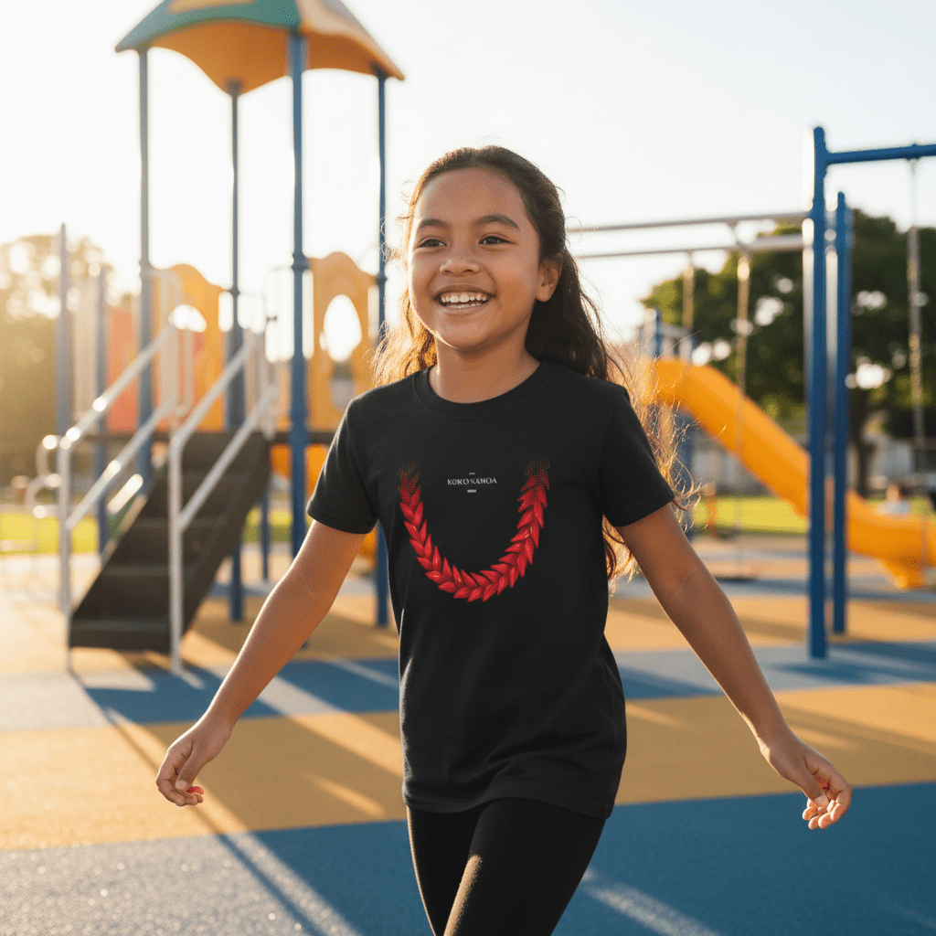 Kids Unisex Tee - Ula Fala - Unisex - USA - The Koko Samoa