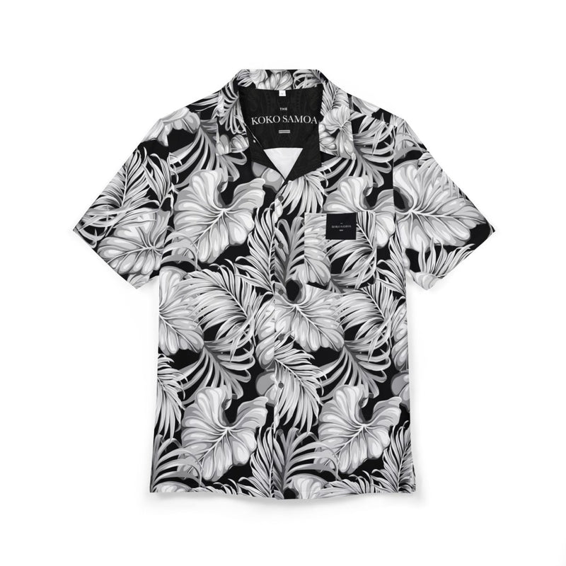 KoaTech™ - Hawaiian Button - Down Shirt - Falealili Shades - AU/NZ/USA - The Koko Samoa