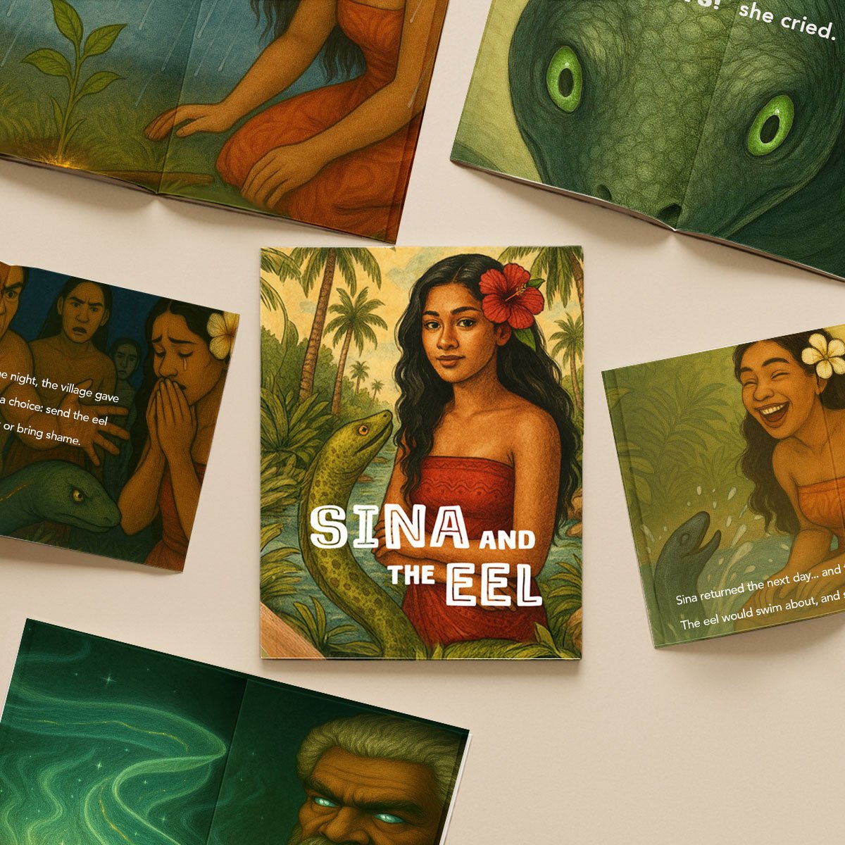 Softcover Book - Sina & The Eel - AU/NZ/USA