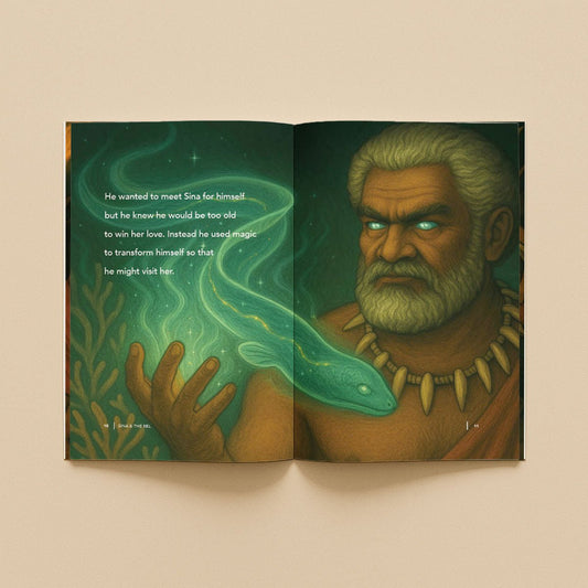 Softcover Book - Sina & The Eel - AU/NZ/USA - The Koko Samoa