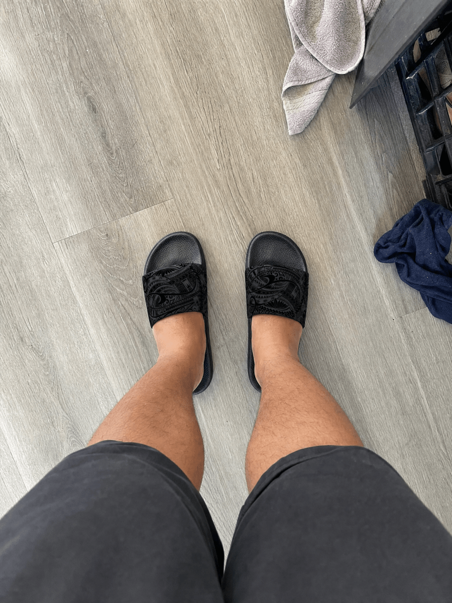 Men's Slide Sandals - Warrior - The Koko Samoa