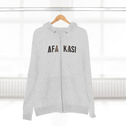 Unisex Zip Hoodie - AFAKASI - AU/NZ/USA - The Koko Samoa