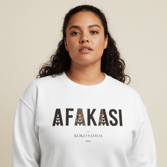 Unisex heavy sweatshirt featuring personalized monster digital print on ash-colored fabric.
