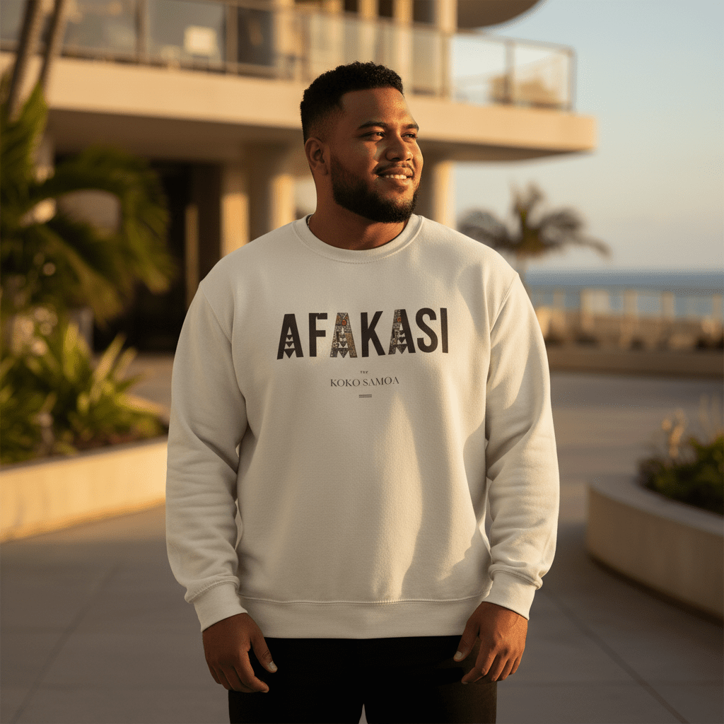 Unisex heavy sweatshirt featuring personalized monster design on ash-colored fabric, ideal for casual wear.