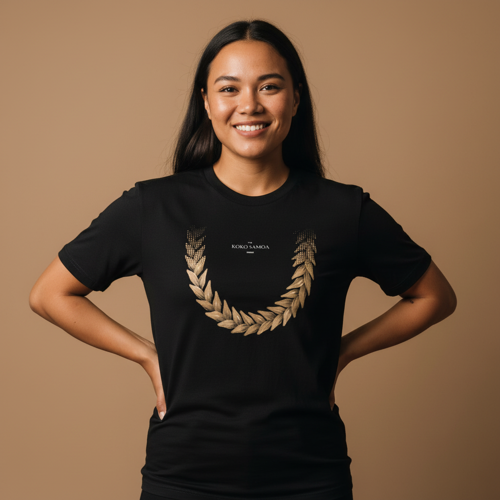 Soft unisex Ula Fala brown T-shirt featuring a comfortable fit and simple design, suitable for casual wear.